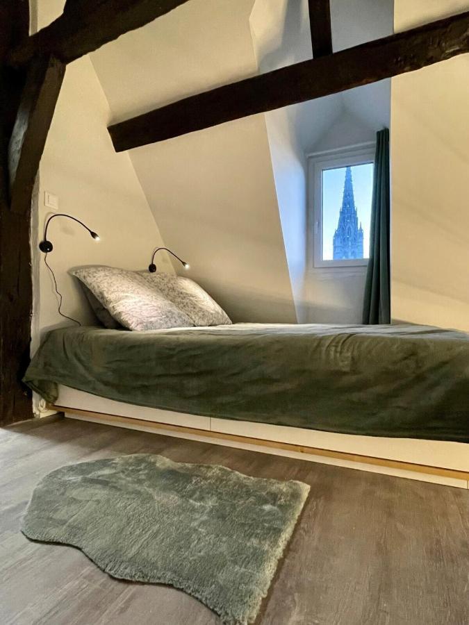 דירות Le 1731, Rouen Coeur D'Histoire, Superbe Duplex מראה חיצוני תמונה